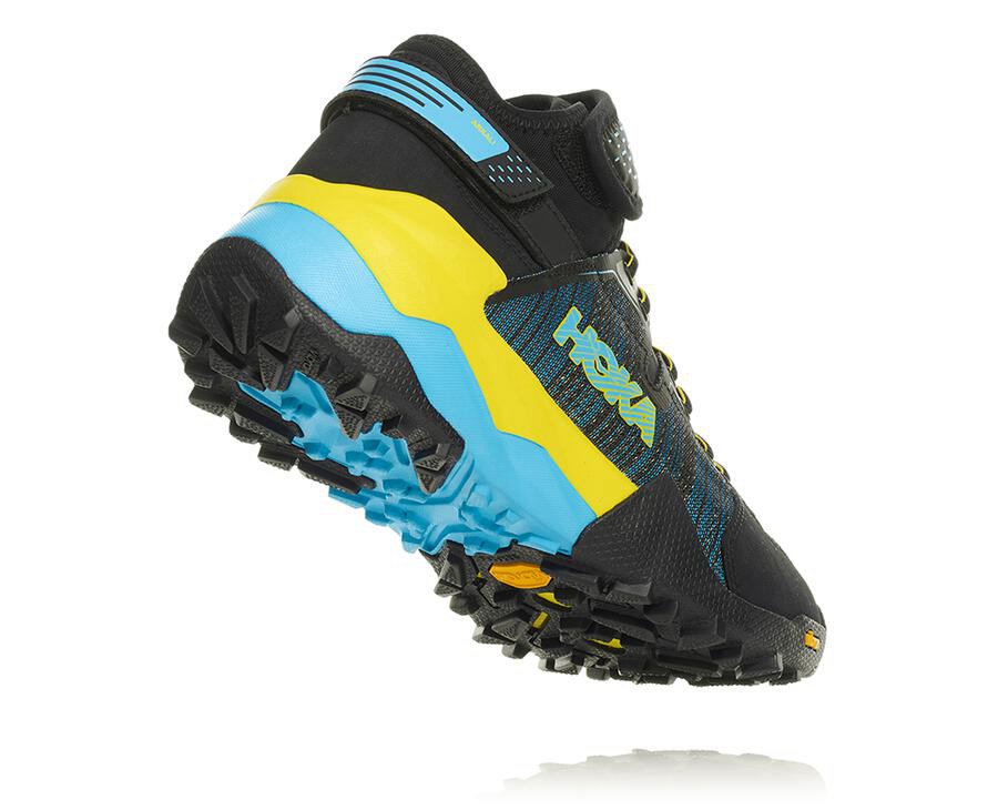 Hoka One One Trailsko Herre - Arkali - Sort/Blå - 914057VLJ